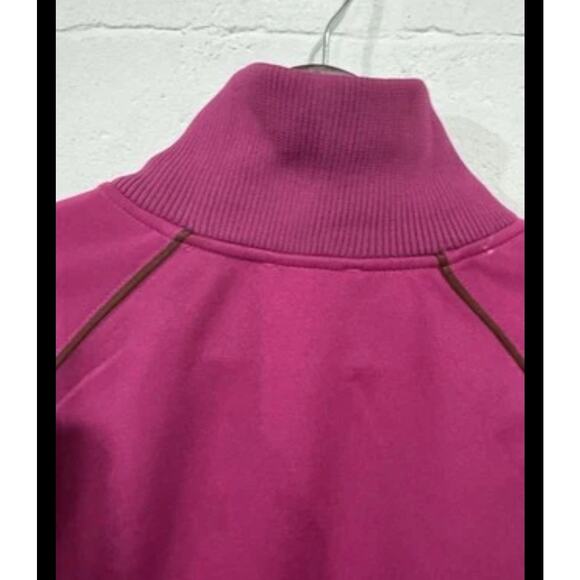 The North Face Women A5 Series Magenta Brown Stripe Zip Up Track Jacket Small - Picture 6 of 6